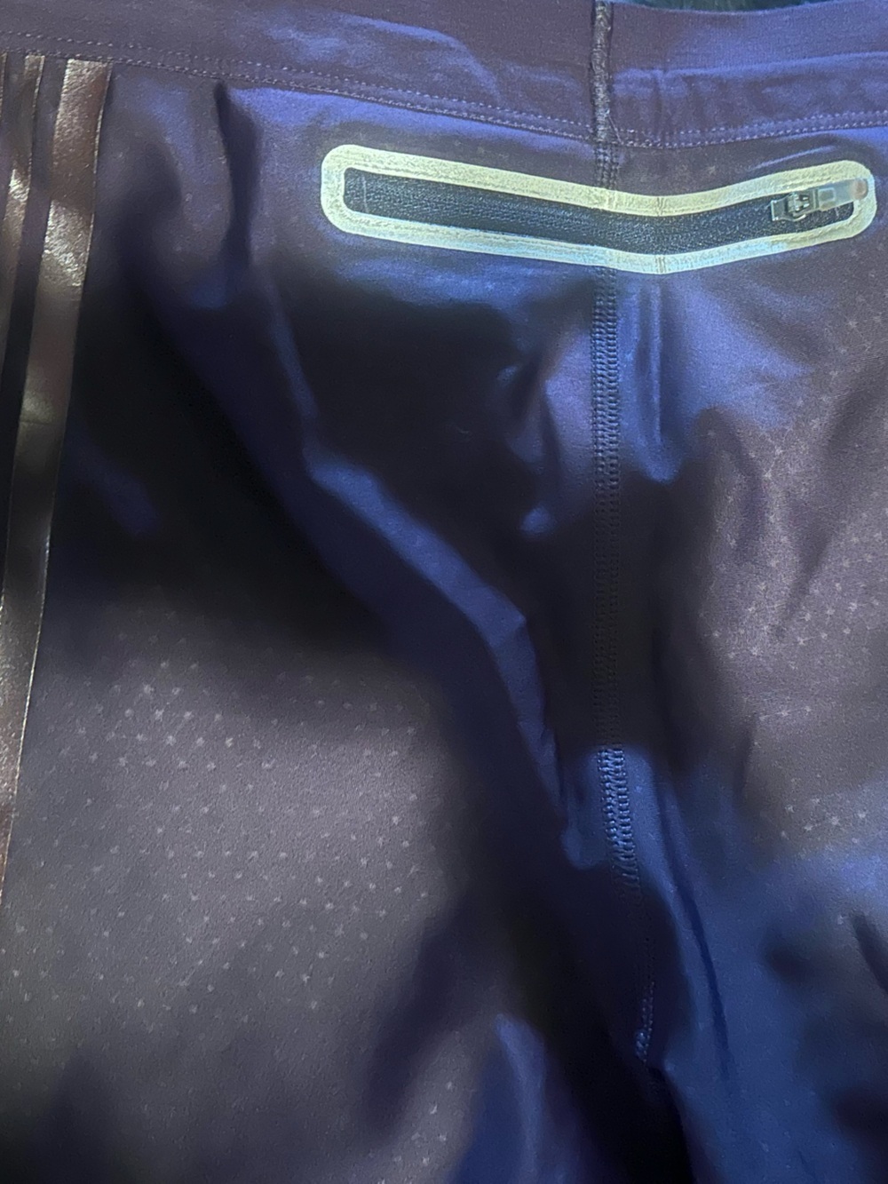 Nike Purple Drawstring Athletic run legging - Picture 4 of 10